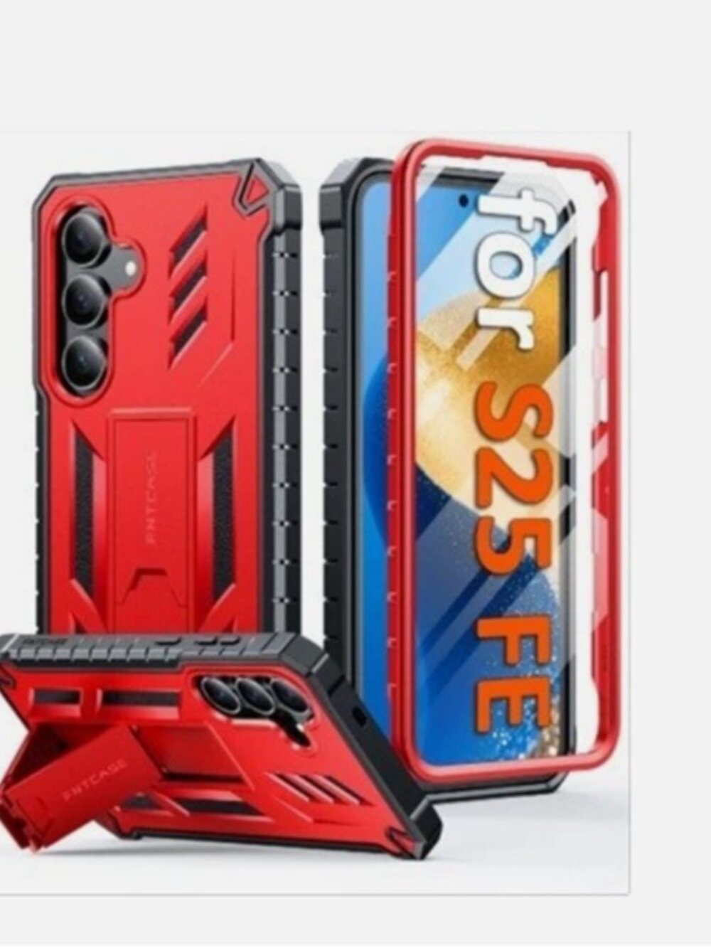 FNTCASE for Samsung Galaxy S25-FE Case: Military Grade Rugged Cell Phone Cove...